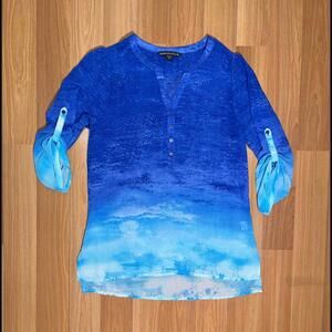 Blue Sky Colors Thin blouse size medium women’s